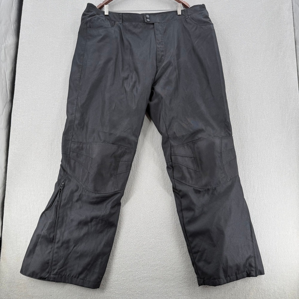 Tour Master Motorcycle Padded Moto Black  Pants Men Size 3XL 40-42
